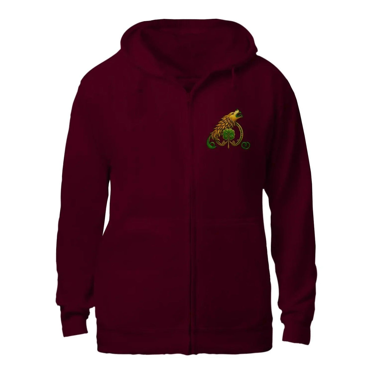 Celtic Zip Hoodie - Knots and Knuckles Heritage Edition 01 - Celtic Wolfwear