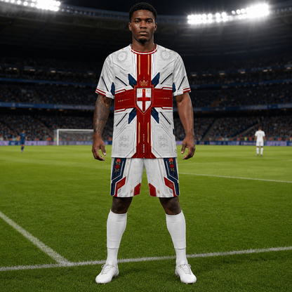 England Football Fan Jersey Set and Shorts for Ultimate Support