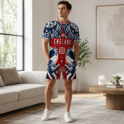 England Football Jersey Set with Shorts for Ultimate Fan Experience