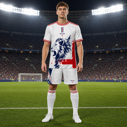 England St. George Cross Jersey Kit with Lion Shorts