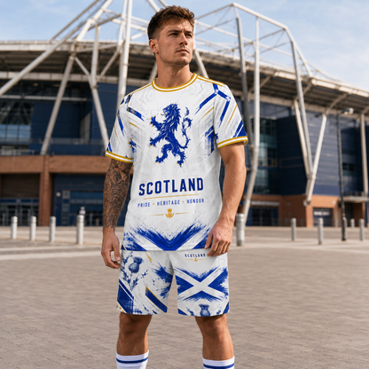Scotland Pride Football Jersey Set with Shorts - Celebrate Your Team Spirit
