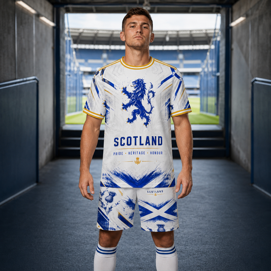 Scotland Pride Football Jersey and Shorts Set