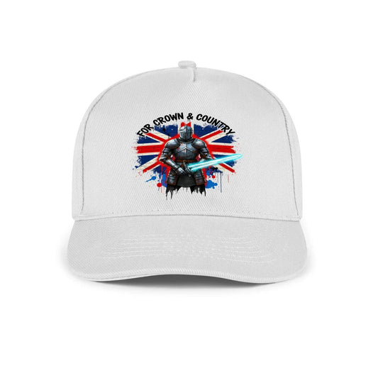 Crown & Country Union Jack Baseball Cap – Adjustable - Celtic Wolfwear