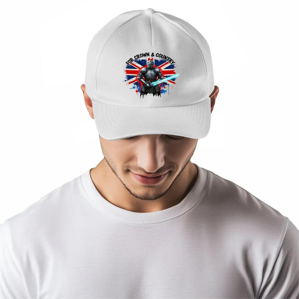 Crown & Country Union Jack Baseball Cap – Adjustable - Celtic Wolfwear