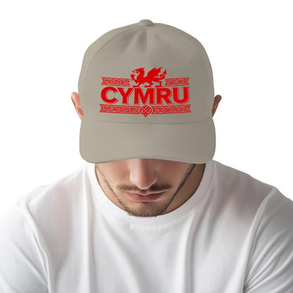 Cymru Welsh Dragon Baseball Cap – Heritage Banner - Celtic Wolfwear
