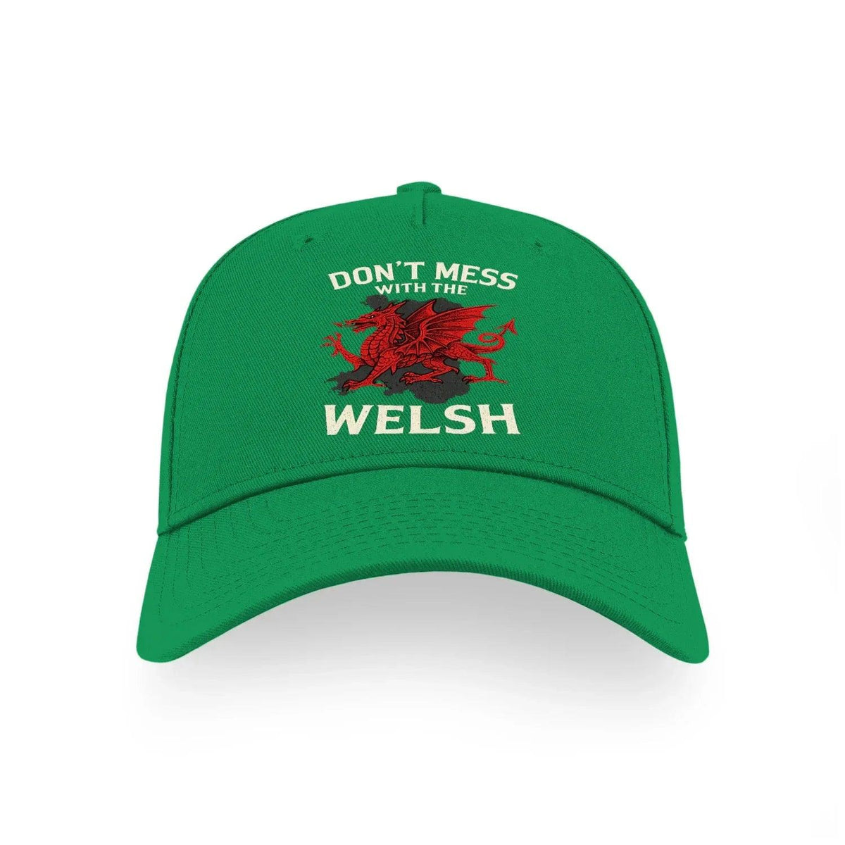 Don’t Mess With the Welsh Dragon Baseball Cap - Celtic Wolfwear