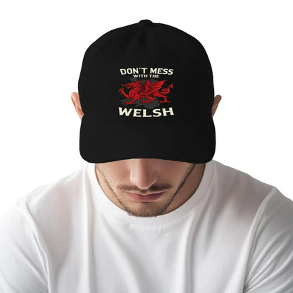 Don’t Mess With the Welsh Dragon Baseball Cap - Celtic Wolfwear
