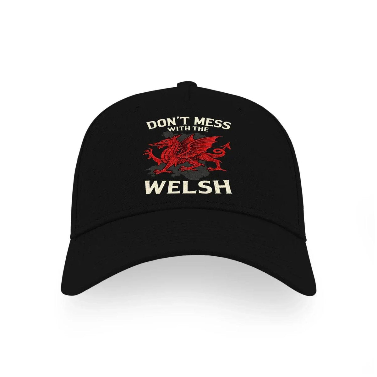 Don’t Mess With the Welsh Dragon Baseball Cap - Celtic Wolfwear