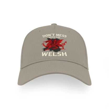 Don’t Mess With the Welsh Dragon Baseball Cap - Celtic Wolfwear
