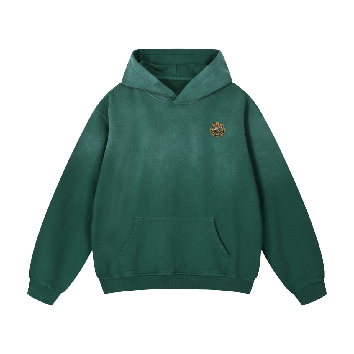 EIRE: A New Dawn Rising – Heavyweight Sunfade Oversized Hoodie | Premium Streetwear - Celtic Wolfwear