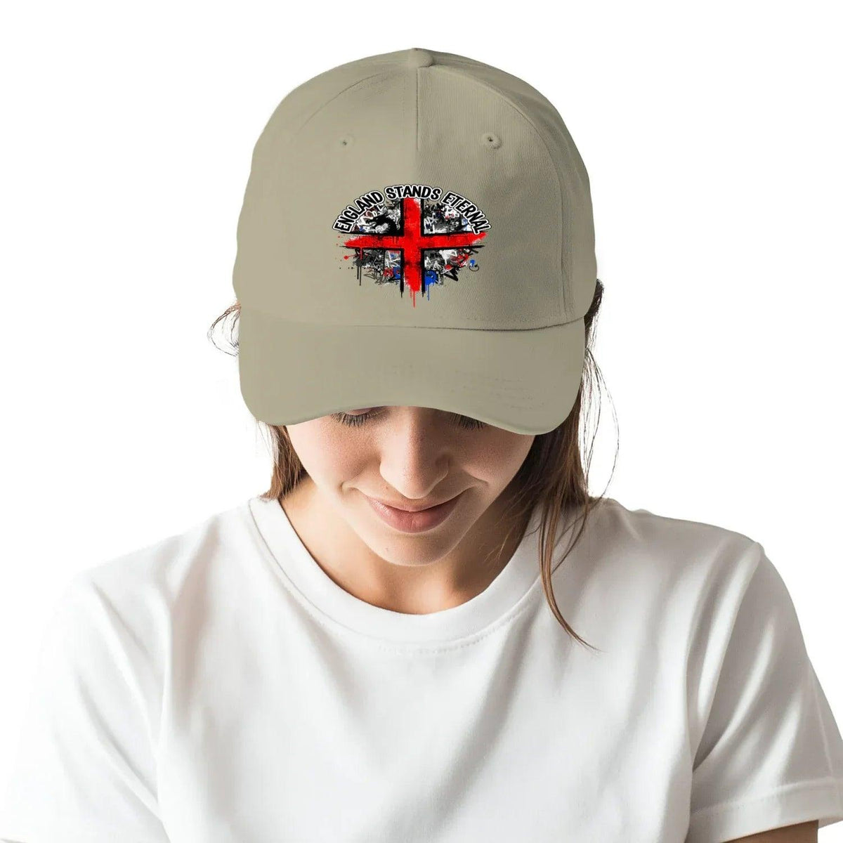 England Stands Eternal Baseball Cap – St George Cross - Celtic Wolfwear