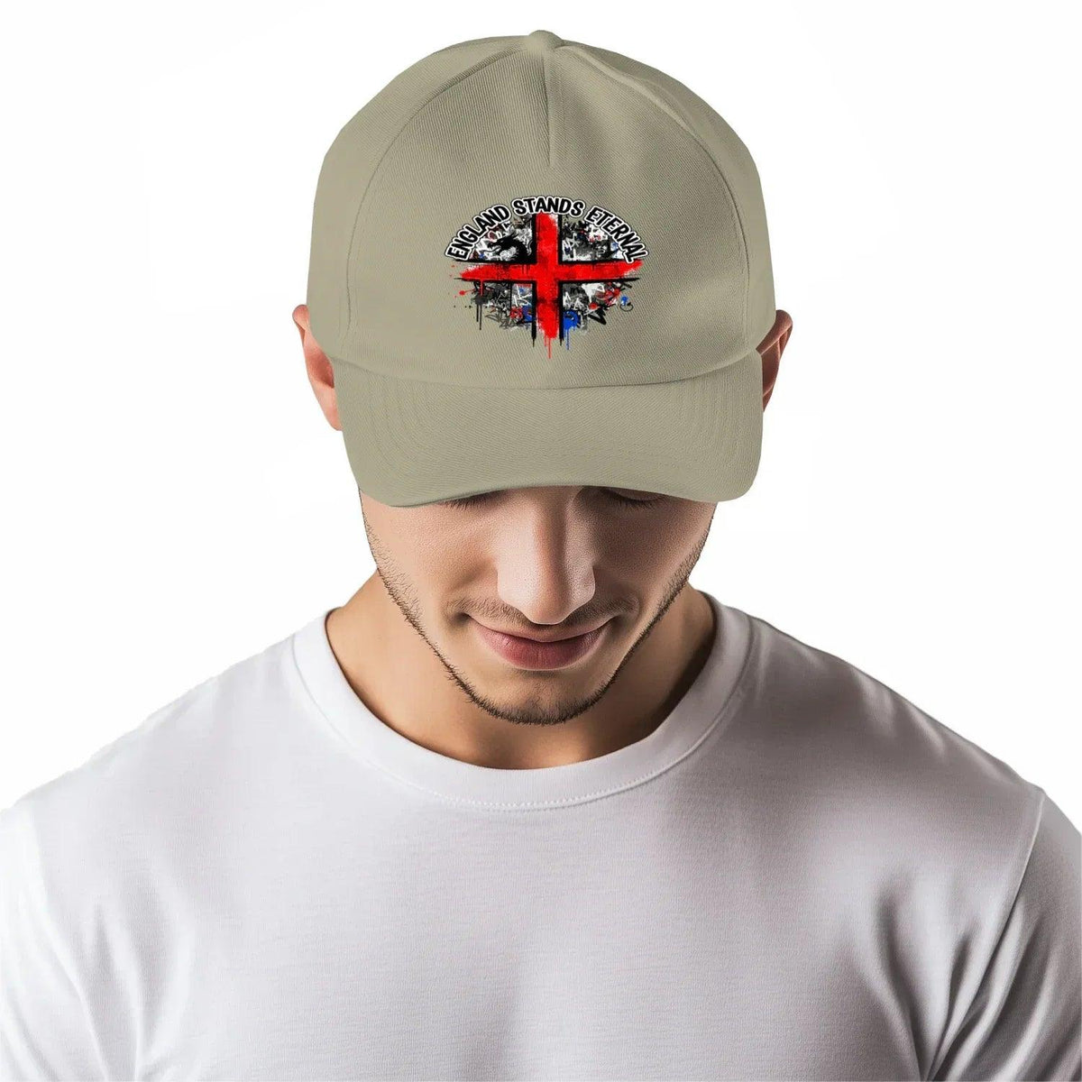 England Stands Eternal Baseball Cap – St George Cross - Celtic Wolfwear