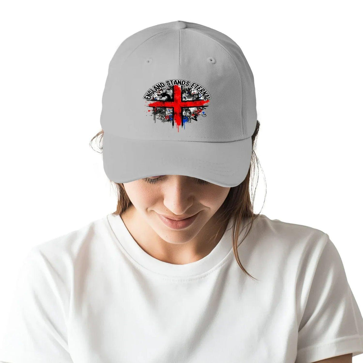 England Stands Eternal Baseball Cap – St George Cross - Celtic Wolfwear