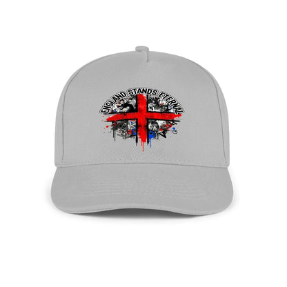 England Stands Eternal Baseball Cap – St George Cross - Celtic Wolfwear