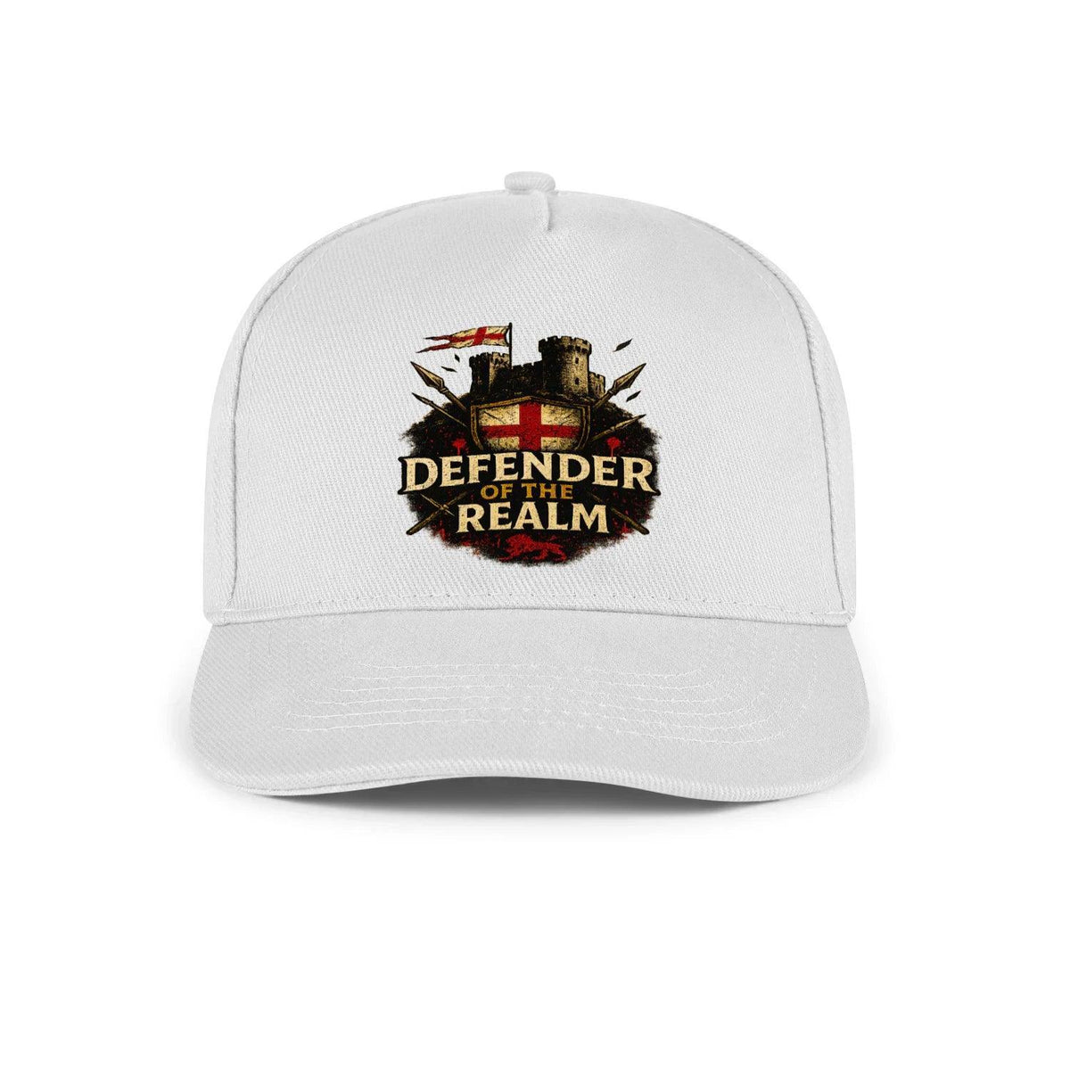 English Baseball Cap - Defender of the Realm Fortress - Celtic Wolfwear