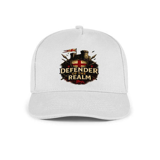 English Baseball Cap - Defender of the Realm Fortress - Celtic Wolfwear