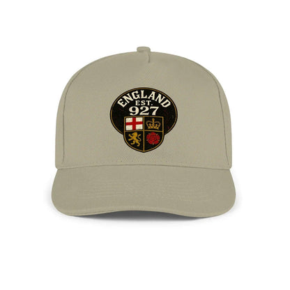 English Baseball Cap - Est 927 Heritage-Inspired Headwear - Celtic Wolfwear