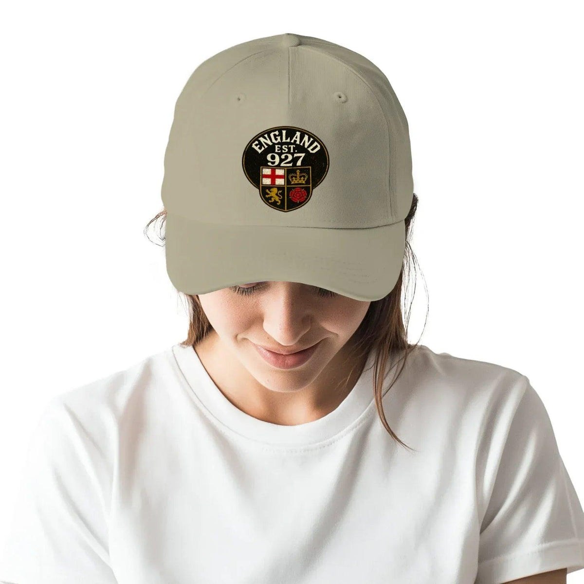 English Baseball Cap - Est 927 Heritage-Inspired Headwear - Celtic Wolfwear