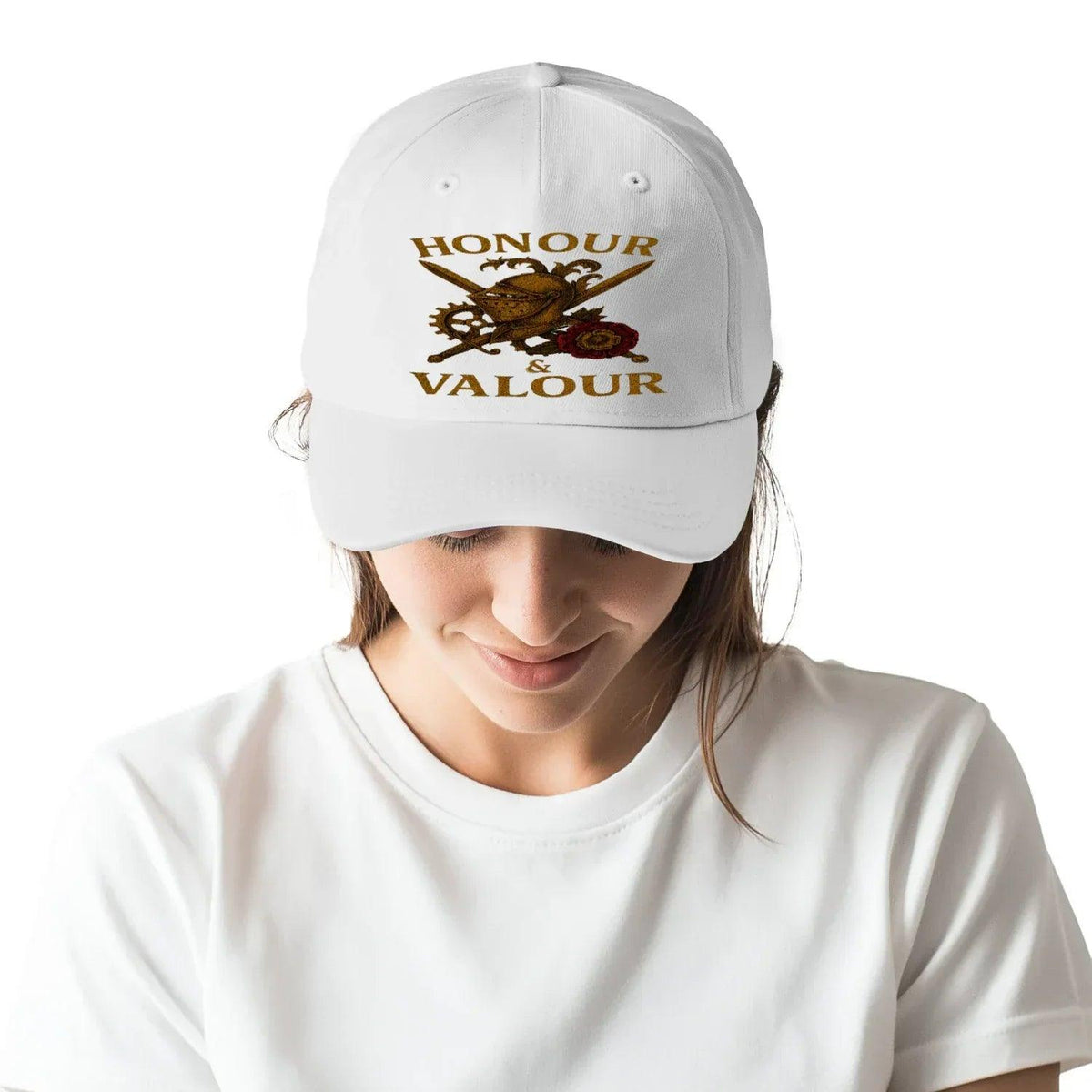 English Baseball Cap - Honour and Valour Knight One Size - Celtic Wolfwear