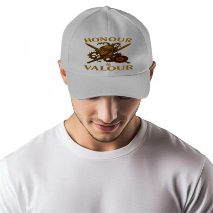 English Baseball Cap - Honour and Valour Knight One Size - Celtic Wolfwear