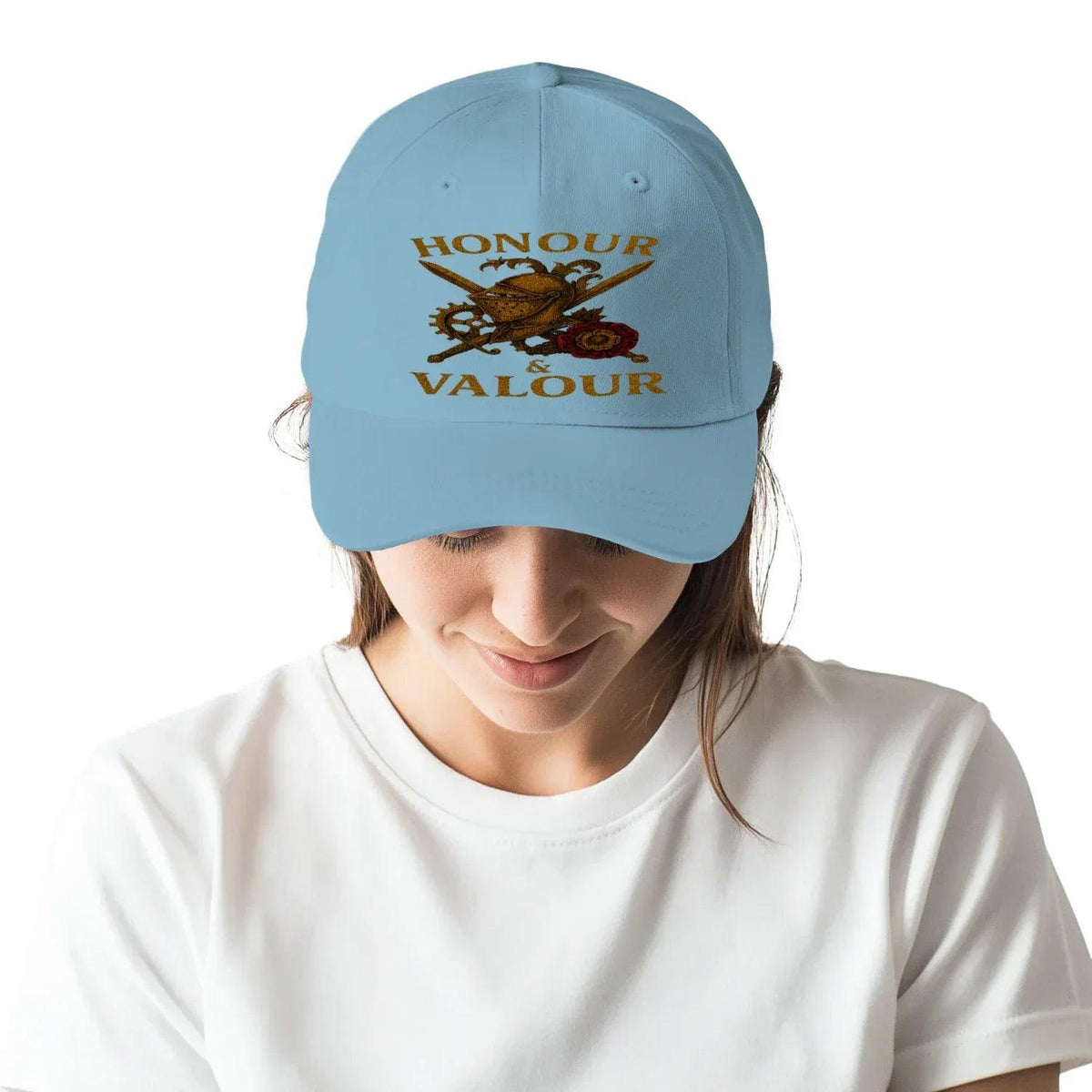 English Baseball Cap - Honour and Valour Knight One Size - Celtic Wolfwear