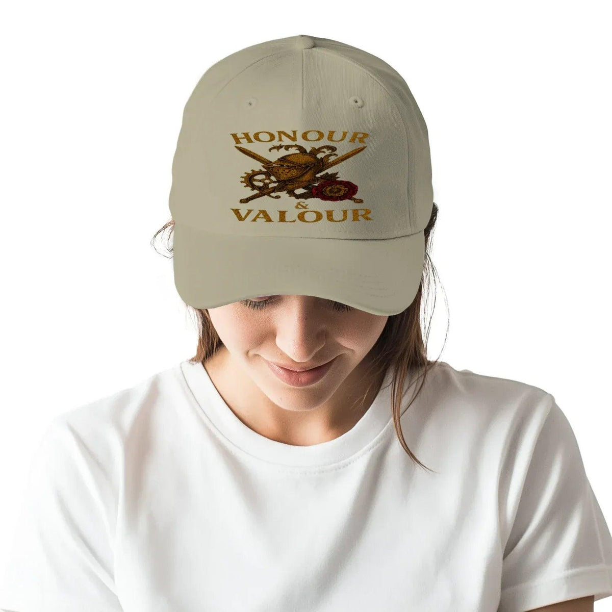 English Baseball Cap - Honour and Valour Knight One Size - Celtic Wolfwear