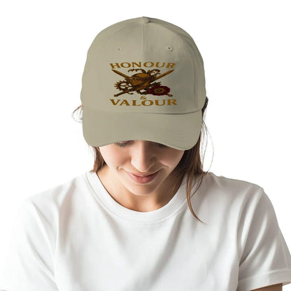 English Baseball Cap - Honour and Valour Knight One Size - Celtic Wolfwear
