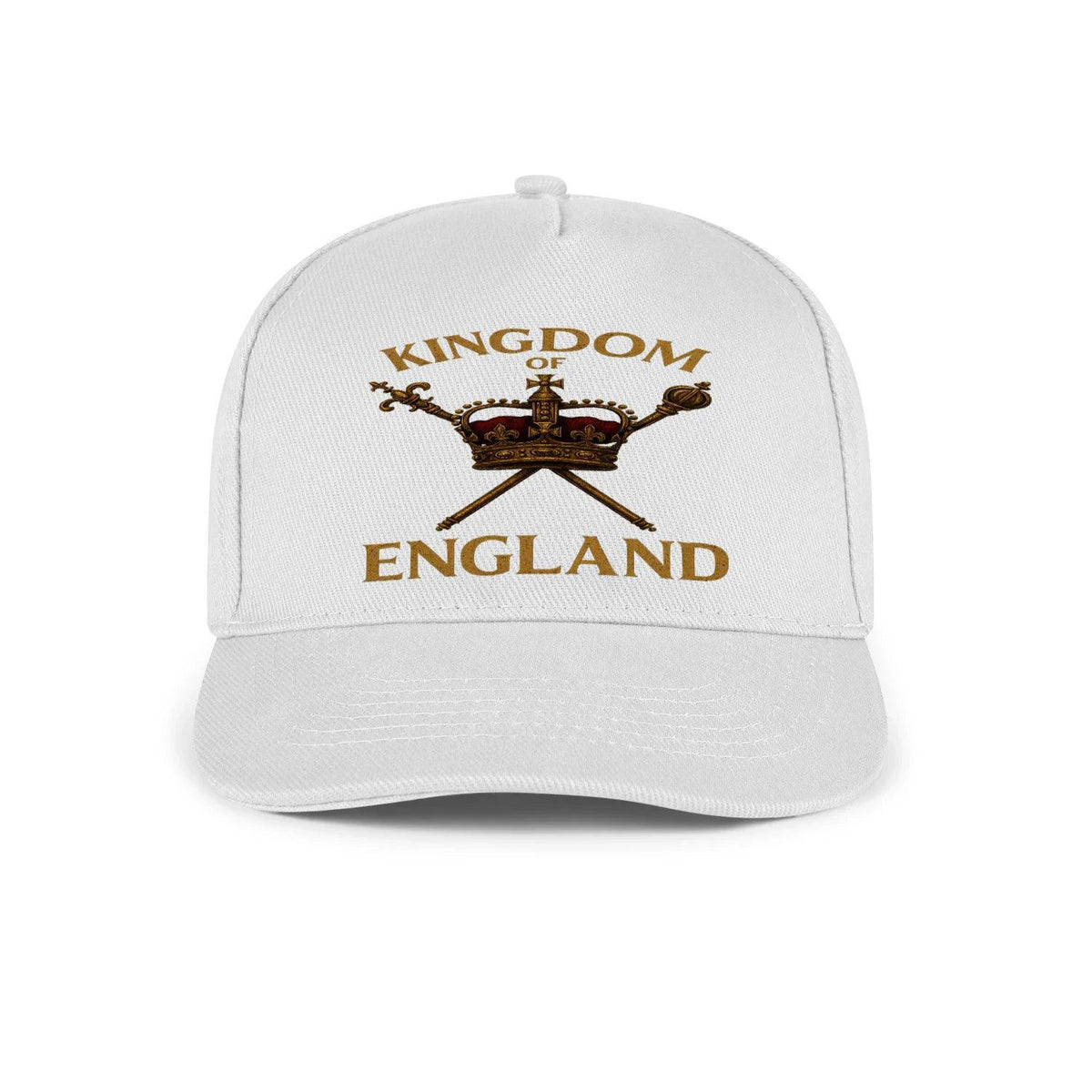 English Baseball Cap - Kingdom Crown Back Strap One Size - Celtic Wolfwear