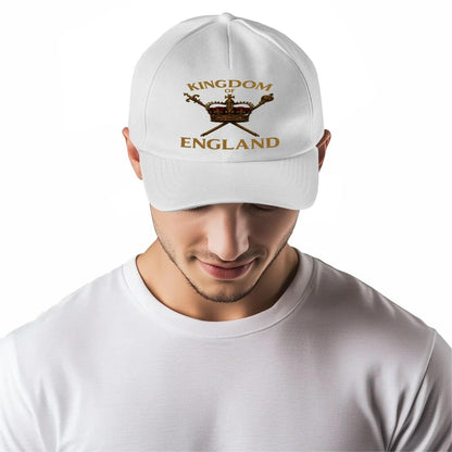 English Baseball Cap - Kingdom Crown Back Strap One Size - Celtic Wolfwear