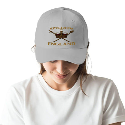 English Baseball Cap - Kingdom Crown Back Strap One Size - Celtic Wolfwear