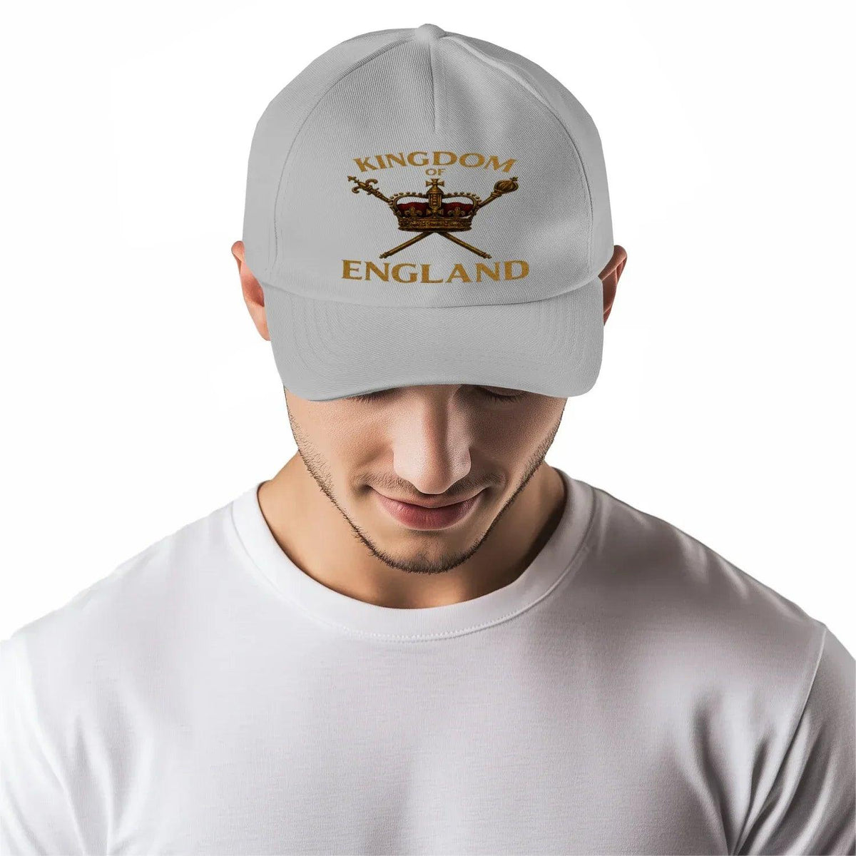 English Baseball Cap - Kingdom Crown Back Strap One Size - Celtic Wolfwear