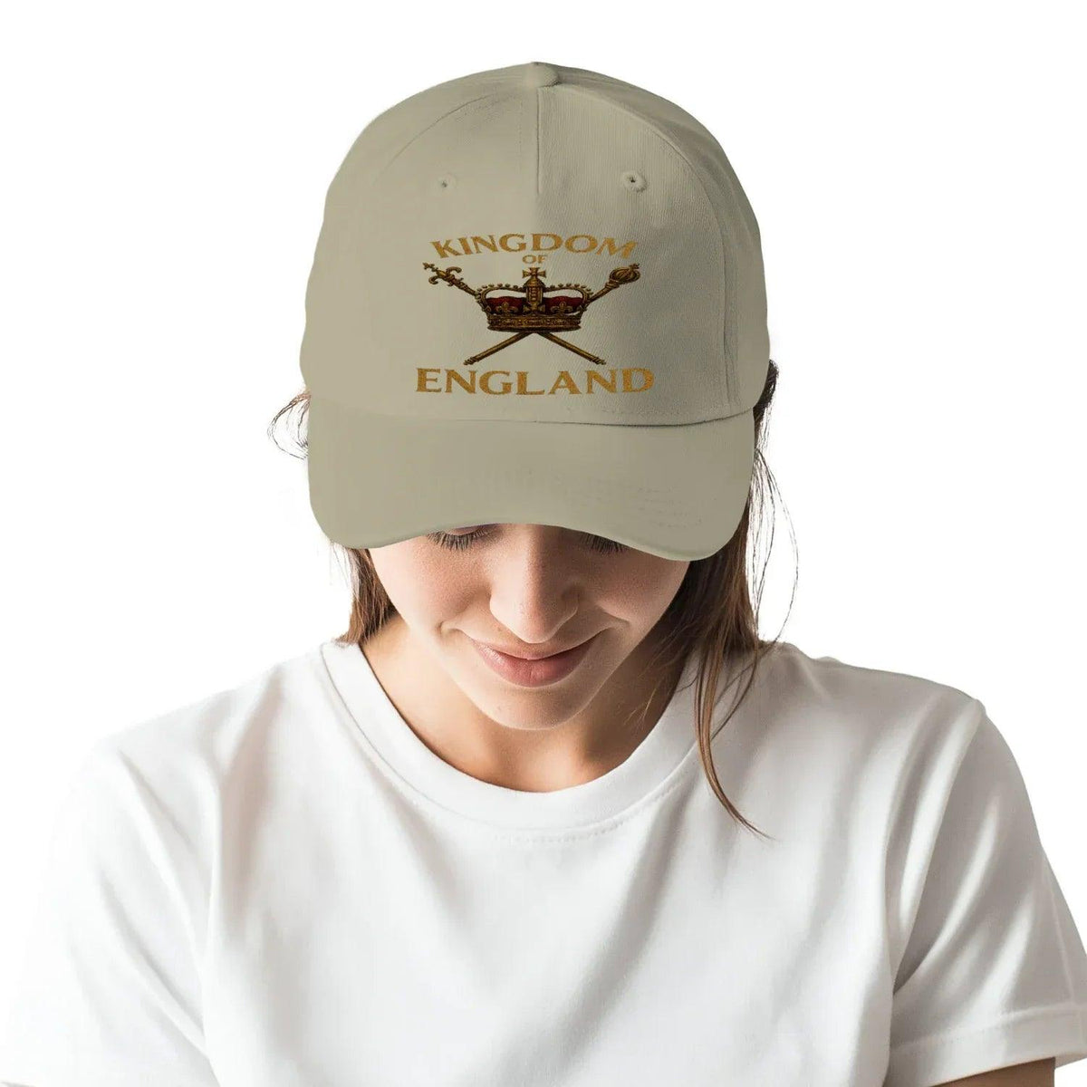English Baseball Cap - Kingdom Crown Back Strap One Size - Celtic Wolfwear
