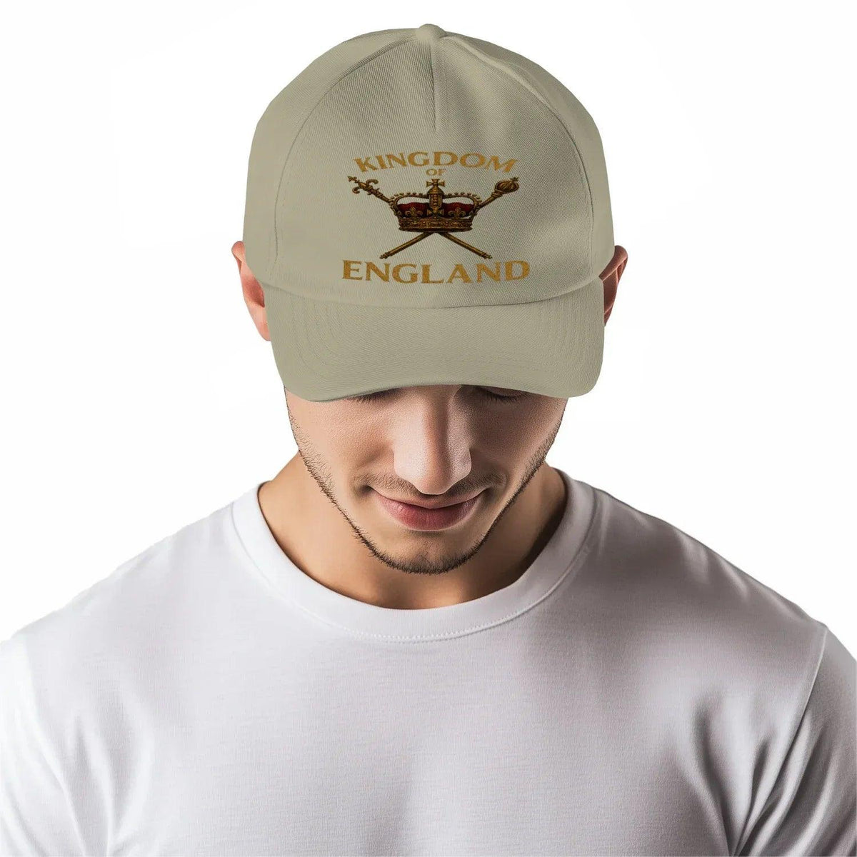 English Baseball Cap - Kingdom Crown Back Strap One Size - Celtic Wolfwear