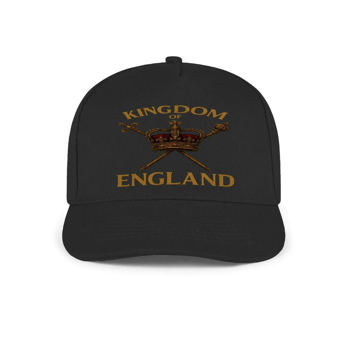 English Baseball Cap - Kingdom Crown Back Strap One Size - Celtic Wolfwear