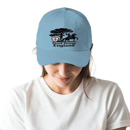 English Baseball Cap - Stand Strong Oak Tree Adjustable - Celtic Wolfwear