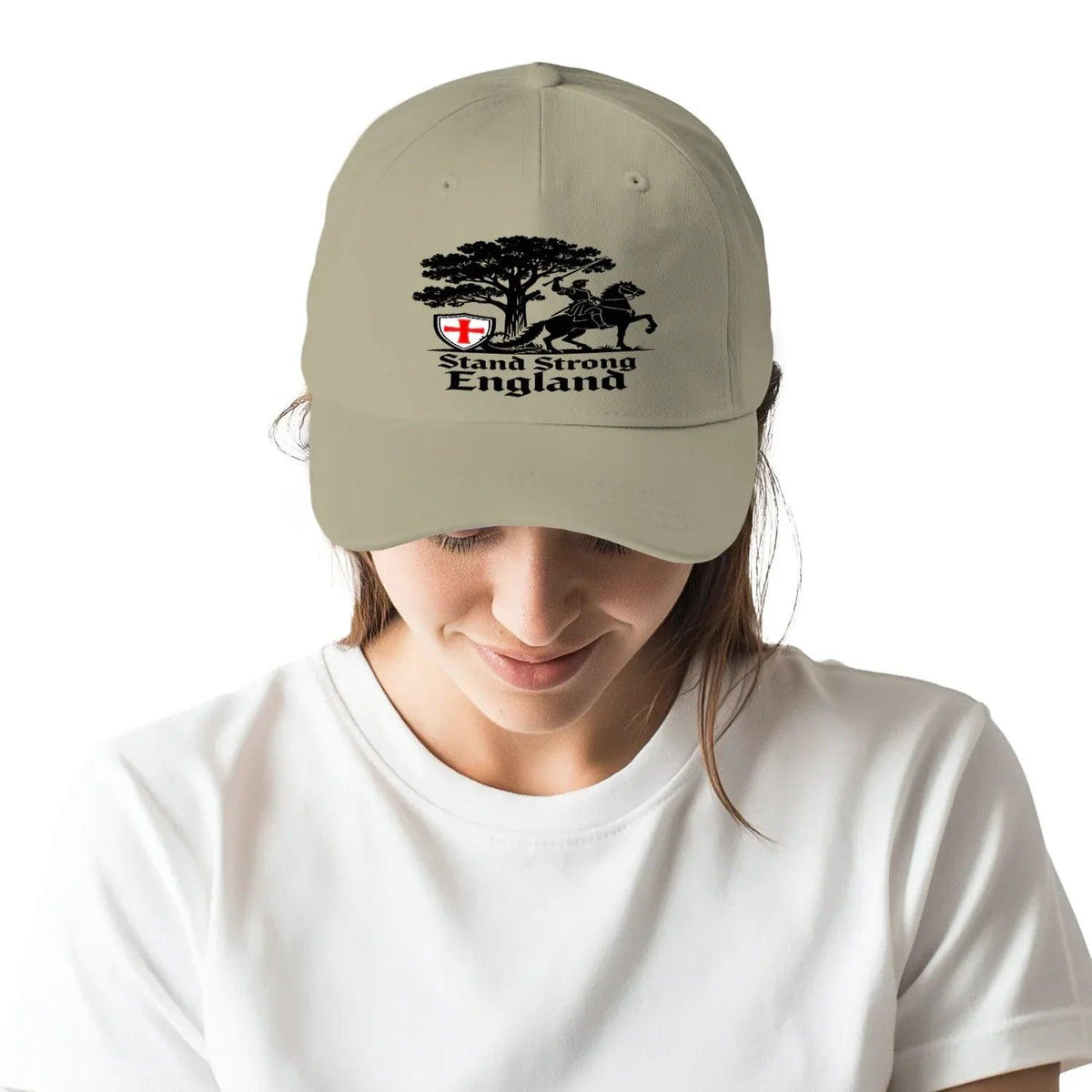 English Baseball Cap - Stand Strong Oak Tree Adjustable - Celtic Wolfwear
