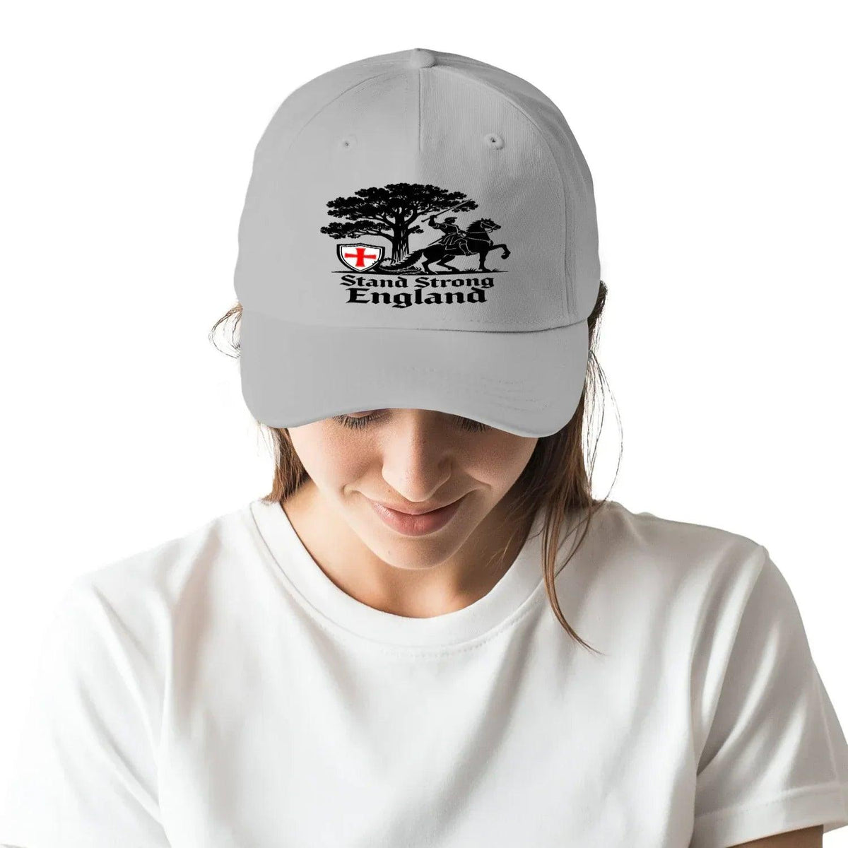 English Baseball Cap - Stand Strong Oak Tree Adjustable - Celtic Wolfwear
