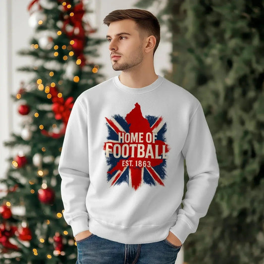 English Football Sweatshirt - Emblem, Unisex Streetwear - Celtic Wolfwear