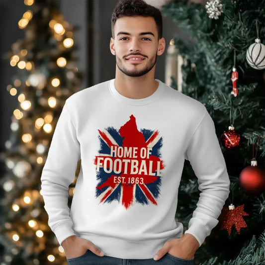 English Football Sweatshirt - Emblem, Unisex Streetwear - Celtic Wolfwear