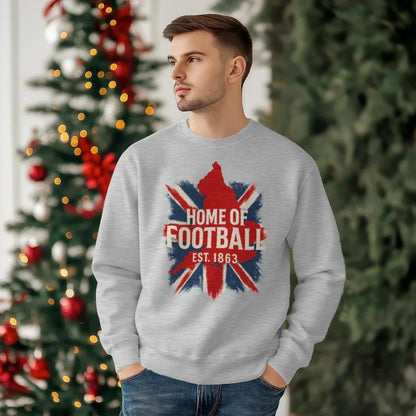 English Football Sweatshirt - Emblem, Unisex Streetwear - Celtic Wolfwear