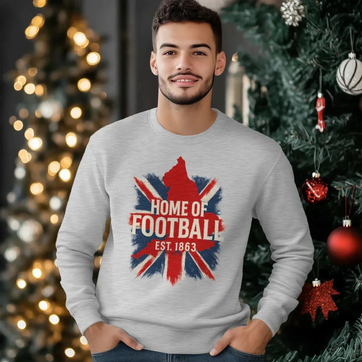 English Football Sweatshirt - Emblem, Unisex Streetwear - Celtic Wolfwear