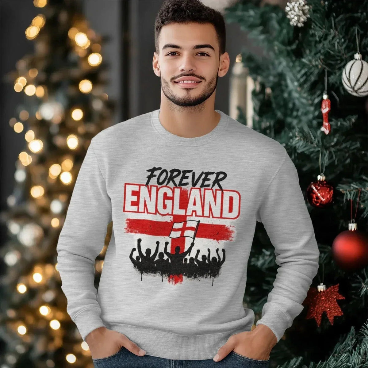 English Football Sweatshirt - Forever Crowd, Unisex - Celtic Wolfwear
