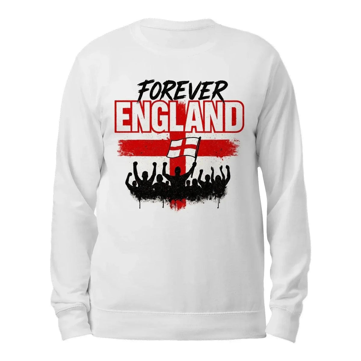 English Football Sweatshirt - Forever Crowd, Unisex - Celtic Wolfwear