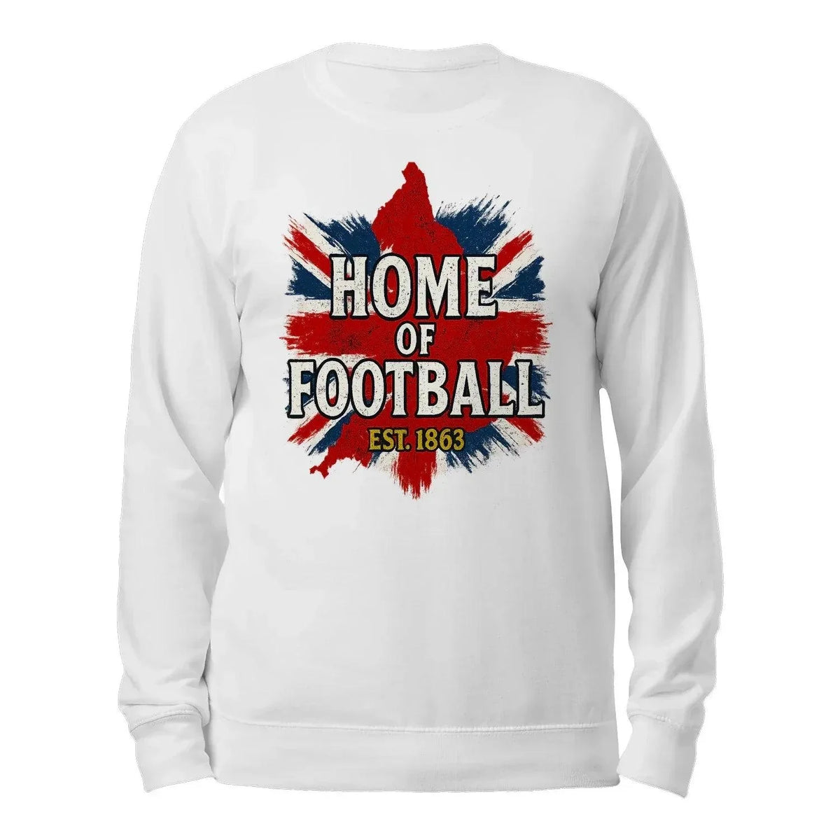 English Football Sweatshirt - Home of Football, Unisex - Celtic Wolfwear