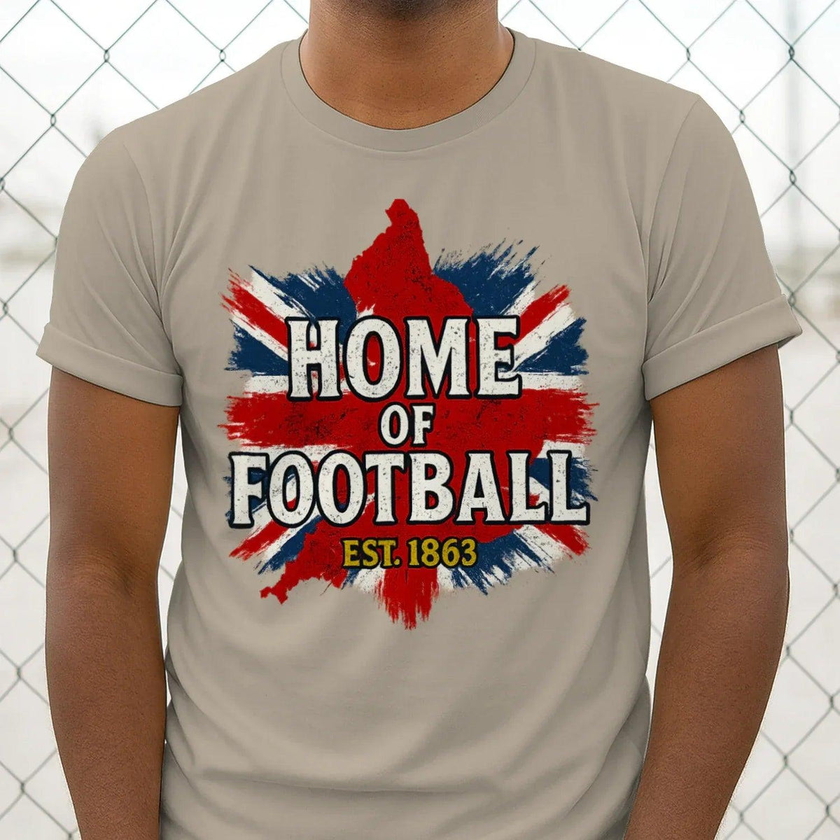 English Football T-Shirt - Heritage Home of Tee Est 1863 UK - Celtic Wolfwear