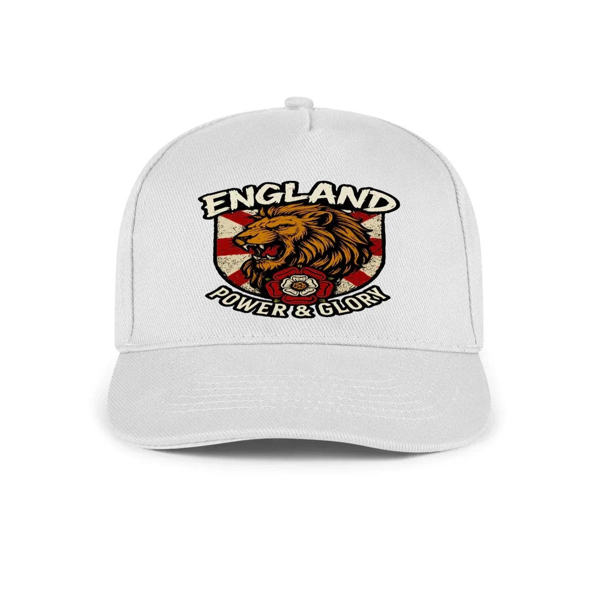 English Lion Baseball Cap - Black, Adjustable Headwear - Celtic Wolfwear