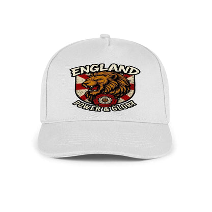 English Lion Baseball Cap - Black, Adjustable Headwear - Celtic Wolfwear