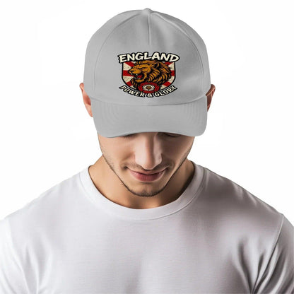 English Lion Baseball Cap - Black, Adjustable Headwear - Celtic Wolfwear