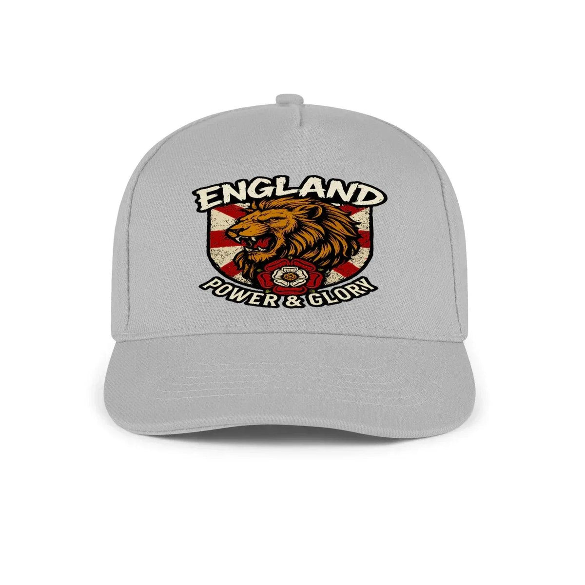 English Lion Baseball Cap - Black, Adjustable Headwear - Celtic Wolfwear
