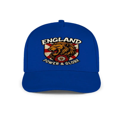English Lion Baseball Cap - Black, Adjustable Headwear - Celtic Wolfwear